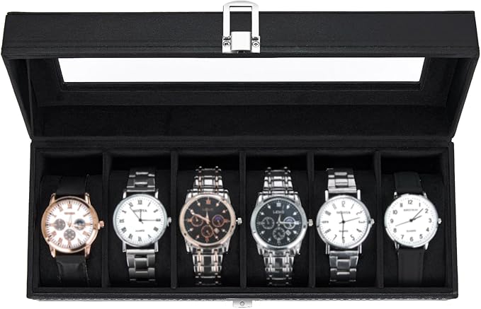 Boîte à Montres à 6 Emplacements