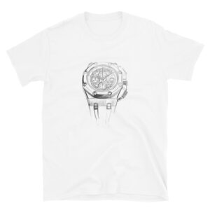 T-shirt croquis montre